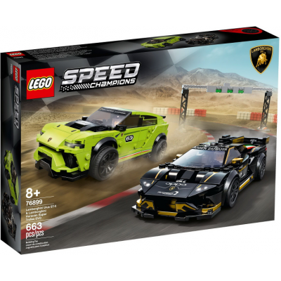 LEGO Speed champions Lamborghini Urus ST-X & Lamborghini Huracán Super Trofeo EVO 2020